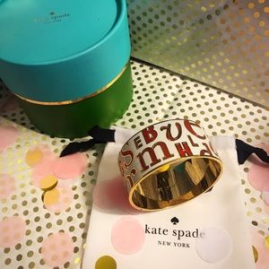 KSNY “Red Letter Day” Bangle *EUC*